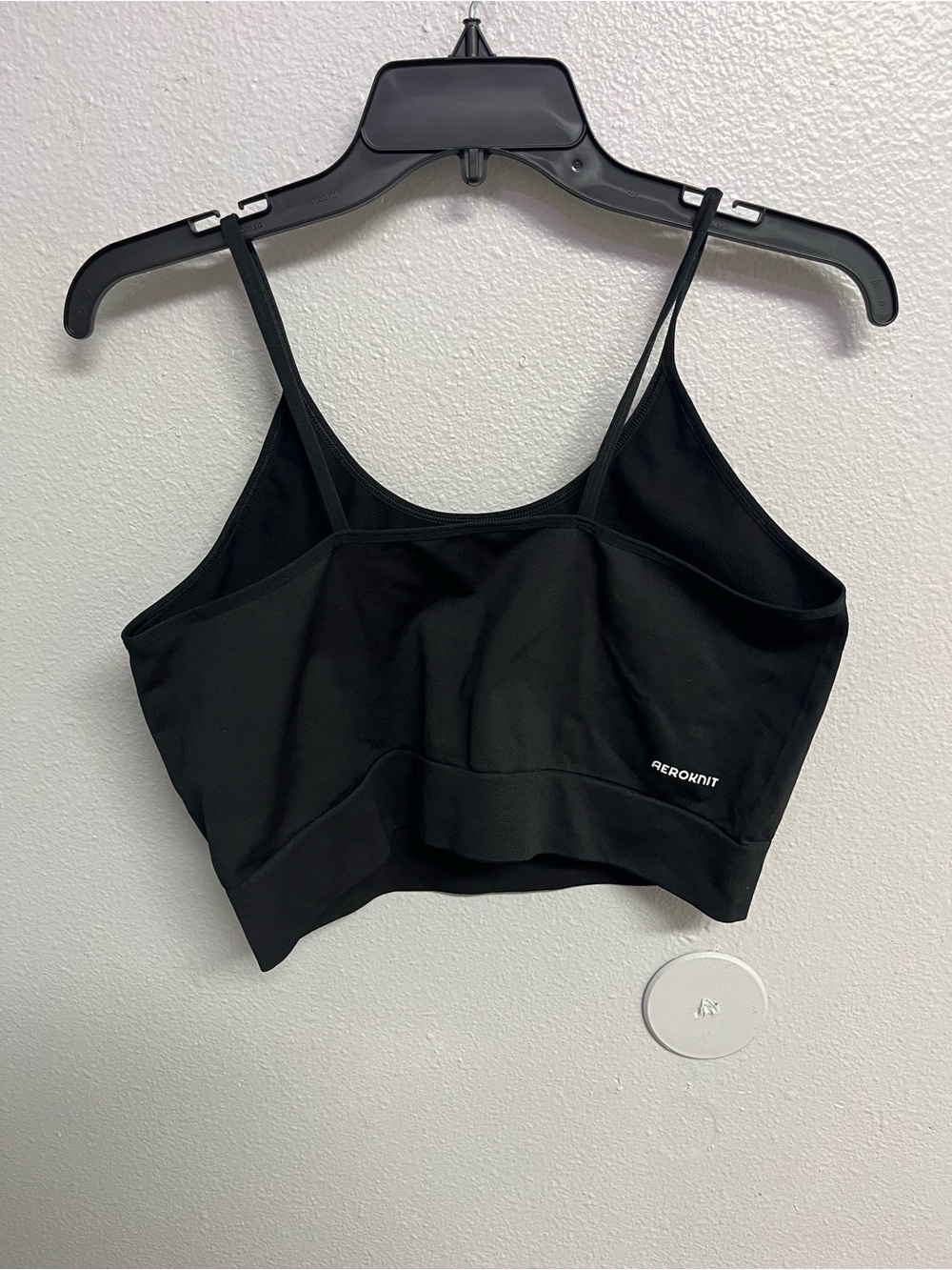 adidas Black Cropped Tank - Picture 2 of 3